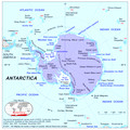Antarctica Map & Certificates